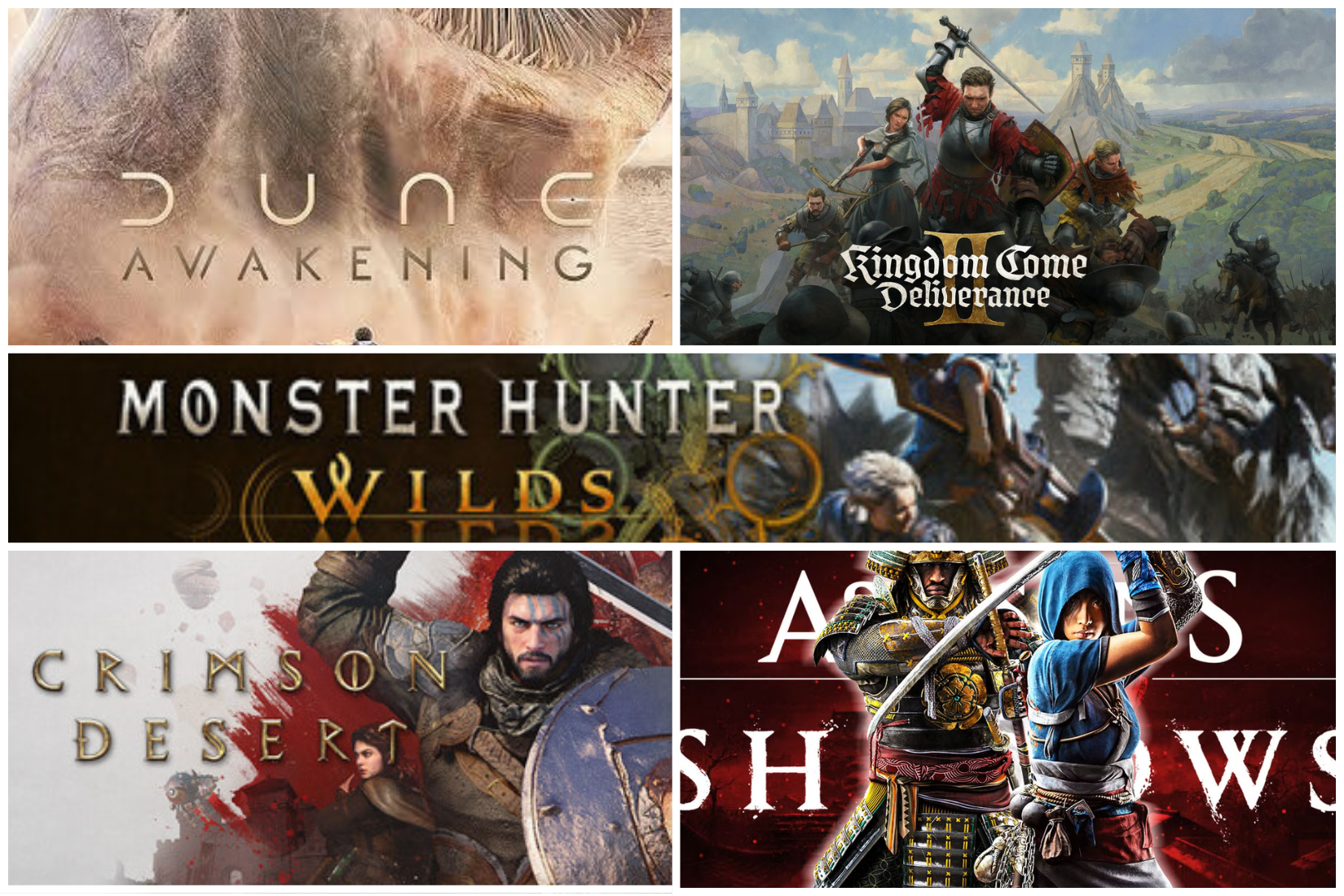 Top 5 PC Open-World Games 2025