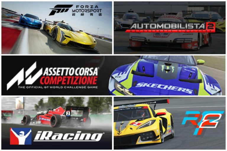 Top 5 PC Racing Sims 2025