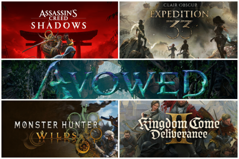 Top 5 PC RPG Games 2025