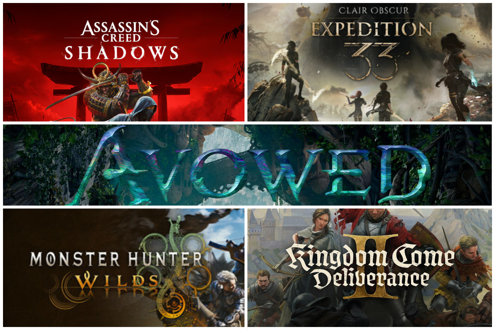 Top 5 PC RPG Games 2025