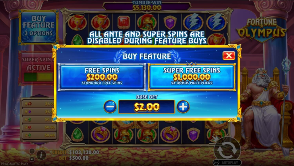 Fortune of Olympus Slot 