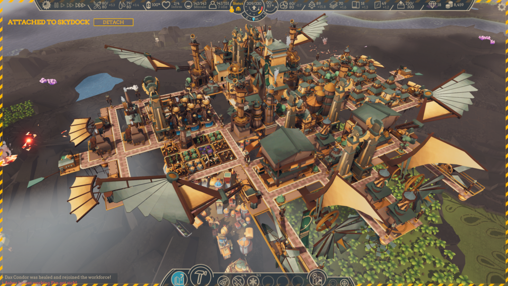 Skyborne City Survival