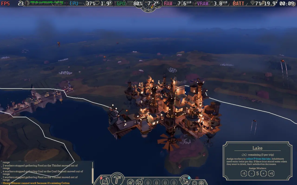 Skyborne City Survival